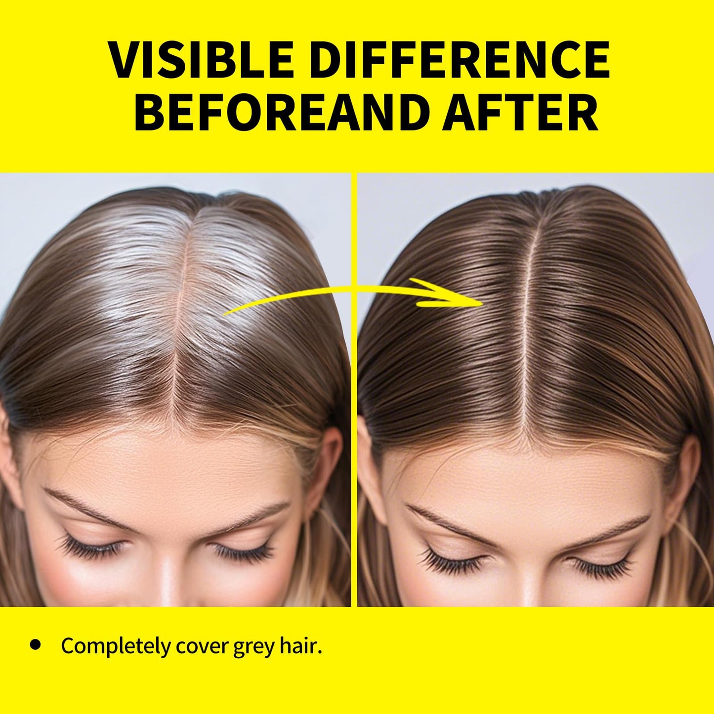 Sevich Root Cover Up Stick - Instant Grey Hair Coverage Touch Up, Root Touch Up Hair Color, Natural Concealer for Hairline, Roots & Sides for Women & Men, Plant-based,48H Makeup Lasting,Dark Brown