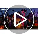Purple 9FT Halloween Inflatable Dragon with Pumpkin LED Light - Outdoor Yard Decoration