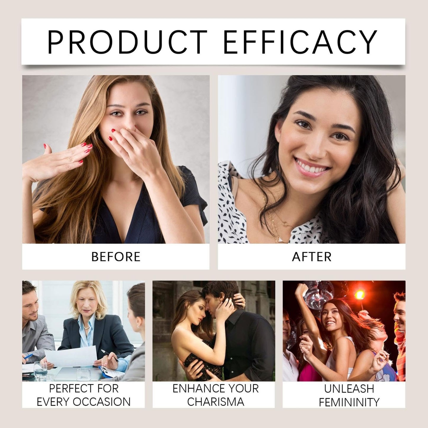 Sandalwood Women's Perfume | Long-lasting Eau Perfume with Pheromones | Fresh Cologne | Elegant and Charming | Suitable For All Skin,50ML