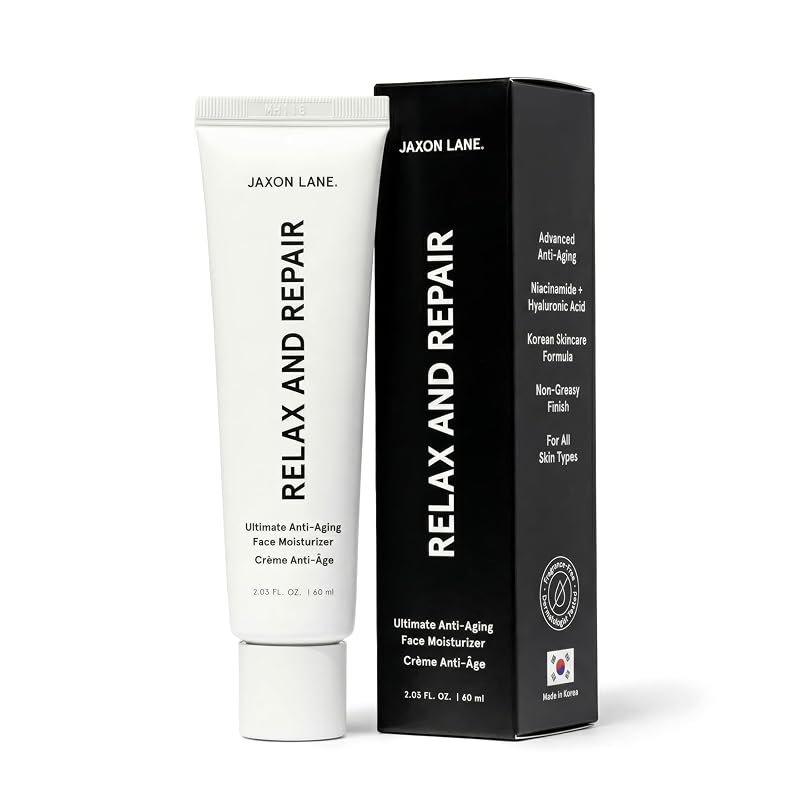 Relax and Repair Korean Face Moisturizer for Men, 2.03 Fl Oz