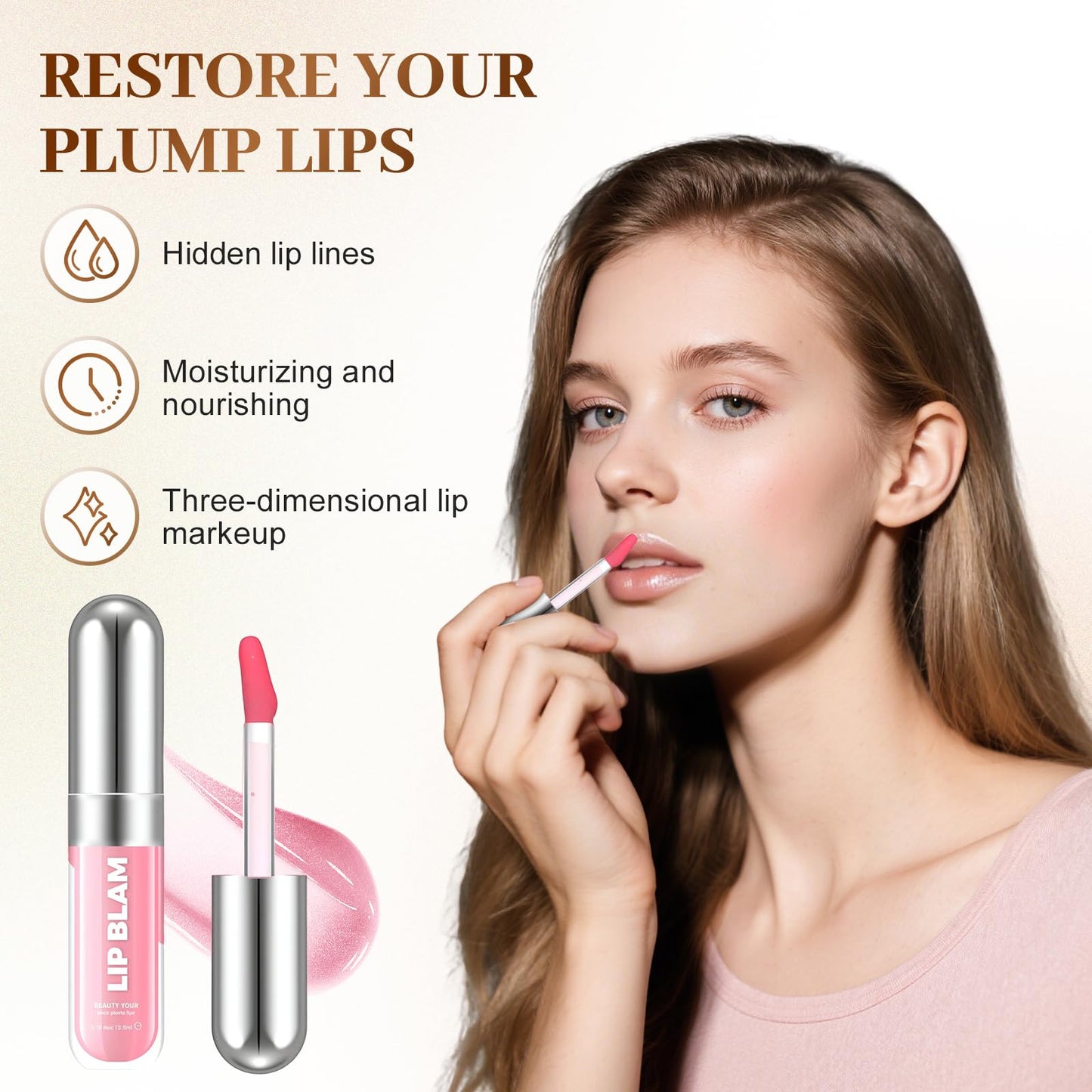 Seivble Lip Glaze Elixir Gloss, 2025 New Nourishing and Hydrating Lipgloss, Moisturizing Plumping Lip Gloss Lip Oil with High-shine Finish, Bunny Tongue, Non-Sticky (04# Black Cherry)