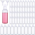 50 Pcs 3.4 oz Clear Travel Bottles with Flip Cap – Leakproof PET Containers