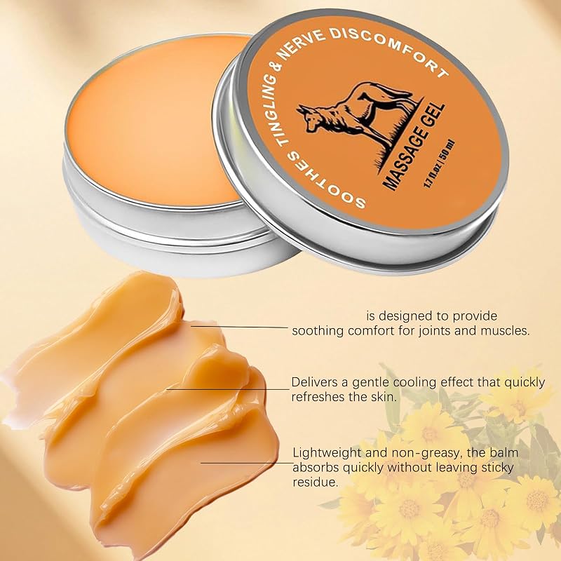 Joint & Muscle Soothing Cream with Arnica Oil, Camphor Blue & Chamomile Extract (1PCS) – Herbal Cooling Balm