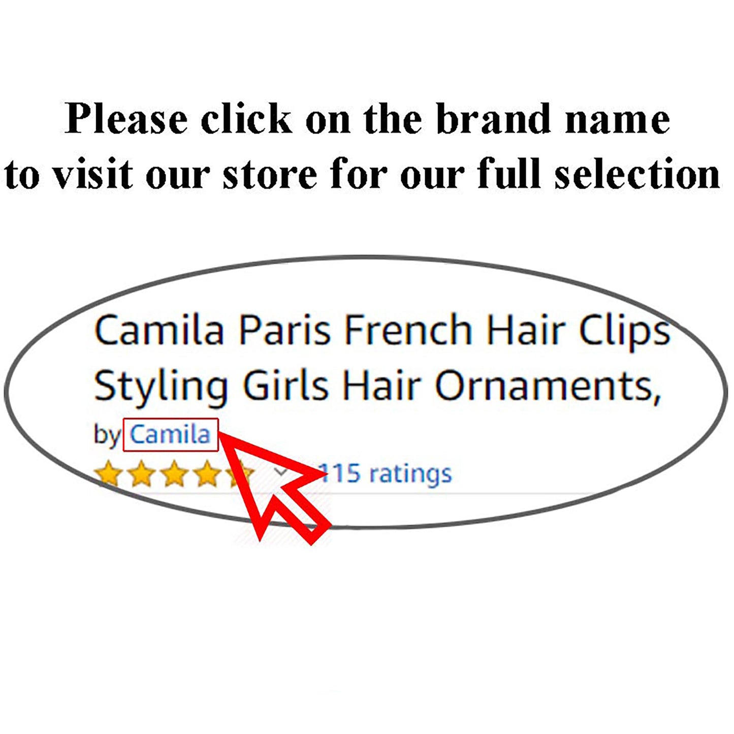 Camila Paris CP3618 French Hair Barrette Clip for Girls for Thick Curly Wavy Long Hair, Strong Hold Grip Hair Clips for Women, Automatic, No Slip Styling Girls Hair Accessories, Handmade in France