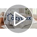White King Size Seersucker Comforter Set - 7 Pieces All-Season Bedding