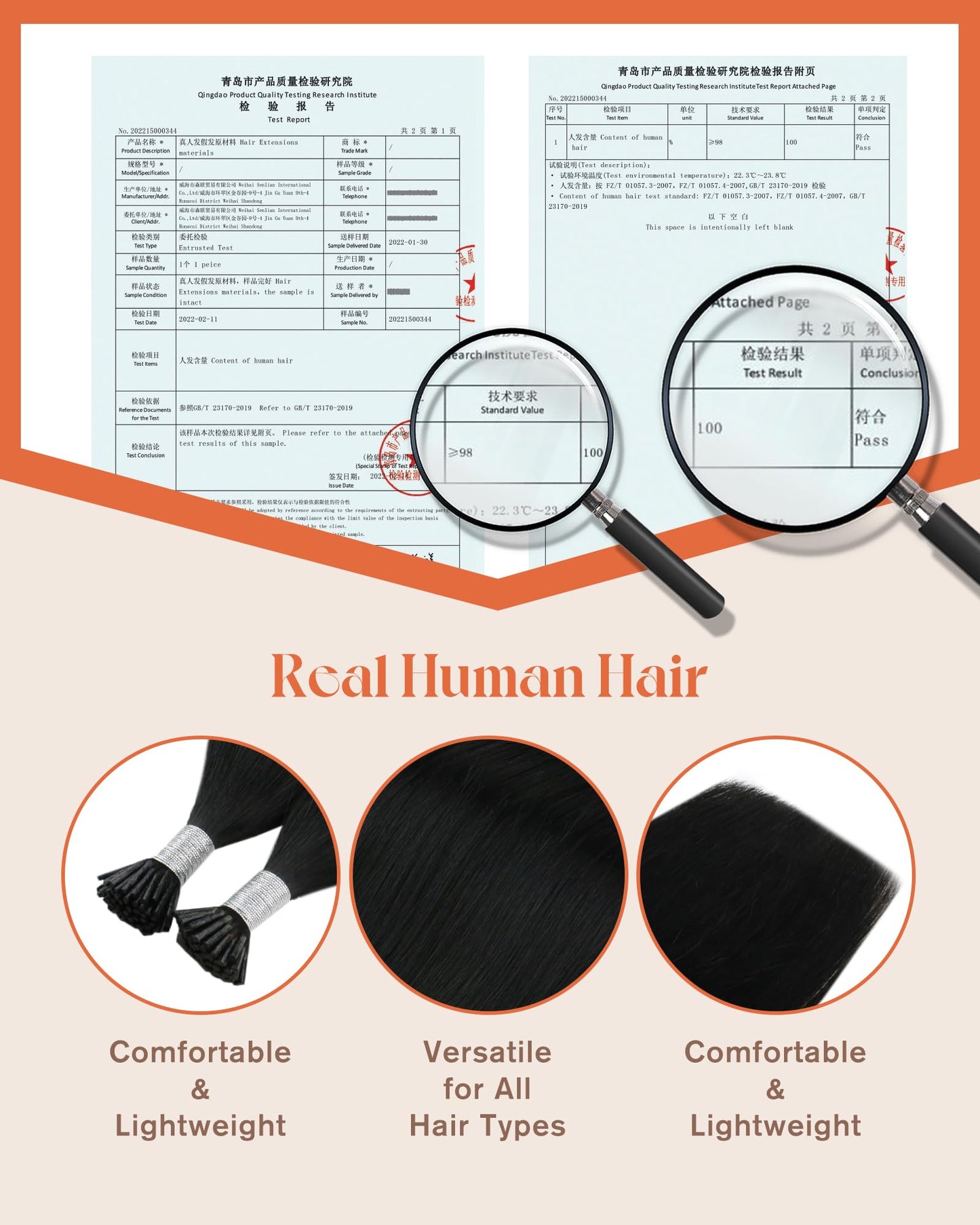 Sunny Hair 22inch I Tip Hair Extensions Human Hair Jet Black Itip Extensions Human Hair Add Length I Tip Hair Extensions for Daily Use Remy Hair for Women 50g
