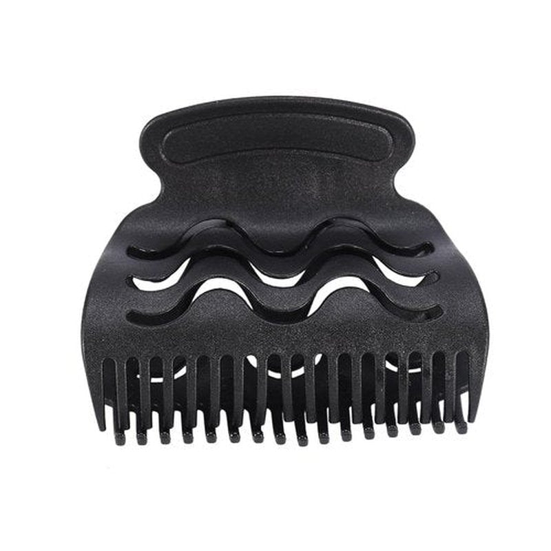 Hair Rollers with Handles,Detachable Handle Hair Roller Brush with Positioning Clips,Aluminum Ceramic Barrel Curler Comb for Fine,Rollers for Blowout Look Long Hair(Red)