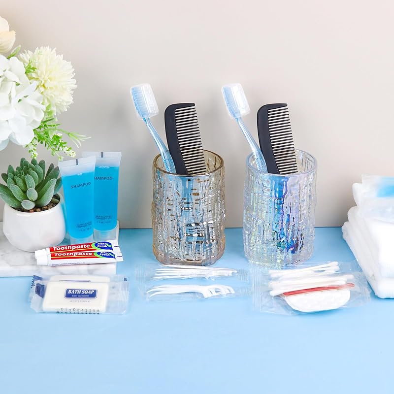 Pack of 50 Basic Toiletry Kits - Individually Packed Travel Hygiene Set