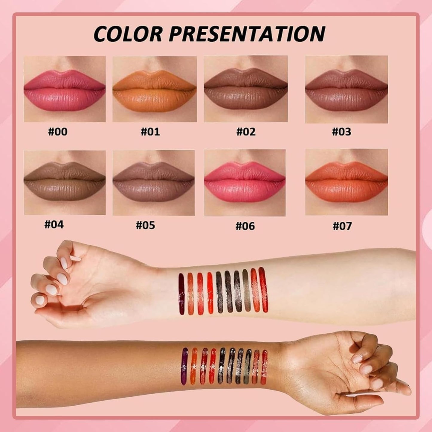 Kassaria Lip Stain, Peel Off Non-Stick Cup Matte Waterproof Longwear Liquid Lipliner, No Smudging, For All Skin Type (#04)