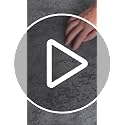 Large Blue Grey Concrete Peel and Stick Wallpaper - 24 x 59.1 Inches Variation of Grey Blue