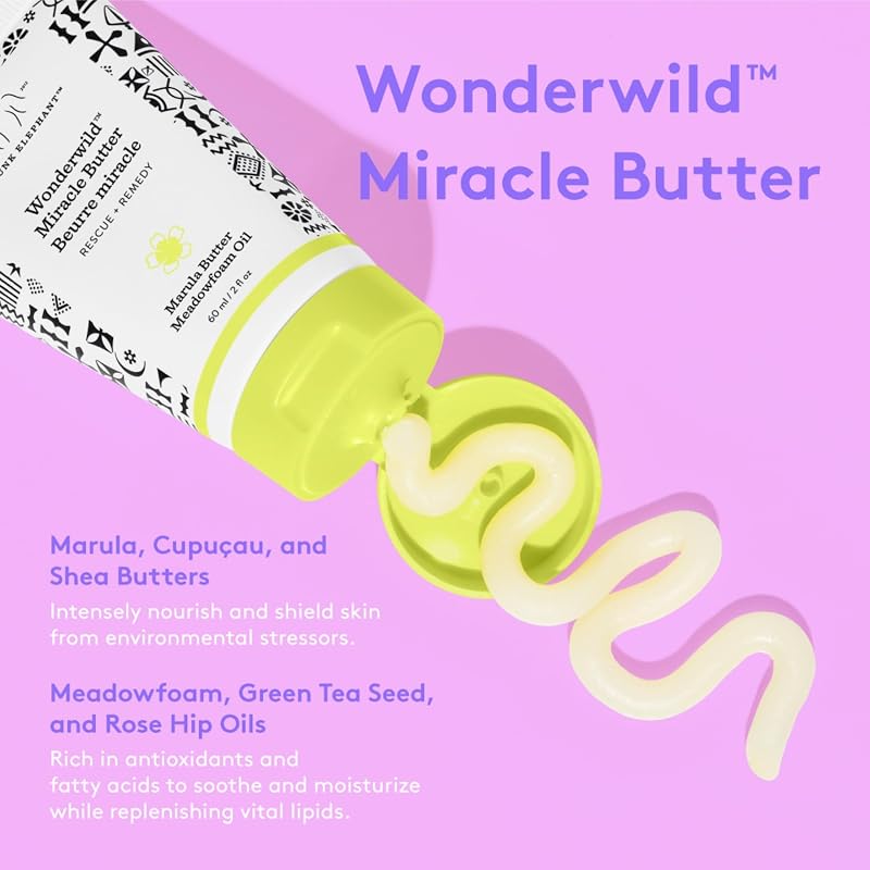 Wonderwild Miracle Butter 2 Fl Oz – Ultra-Luxe Skin Salve, Fragrance-Free, Clean Clinical Skincare