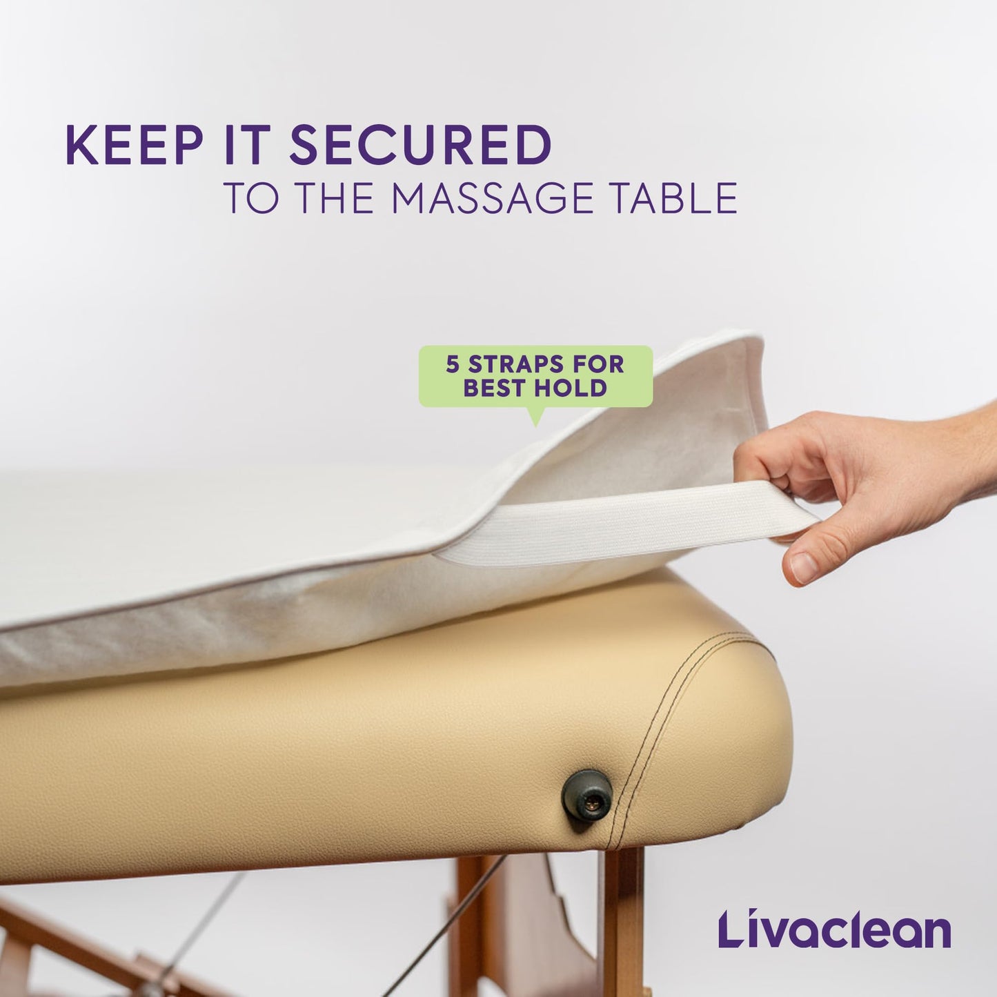 Livaclean Massage Table Warmer Heating Pad - 6 Temperature Settings - 71" x 31.5” - Soft Flannel Fleece Spa Bed Warmer - Electric Massage Table Heating Pad - 2 Year Replacement Guarantee