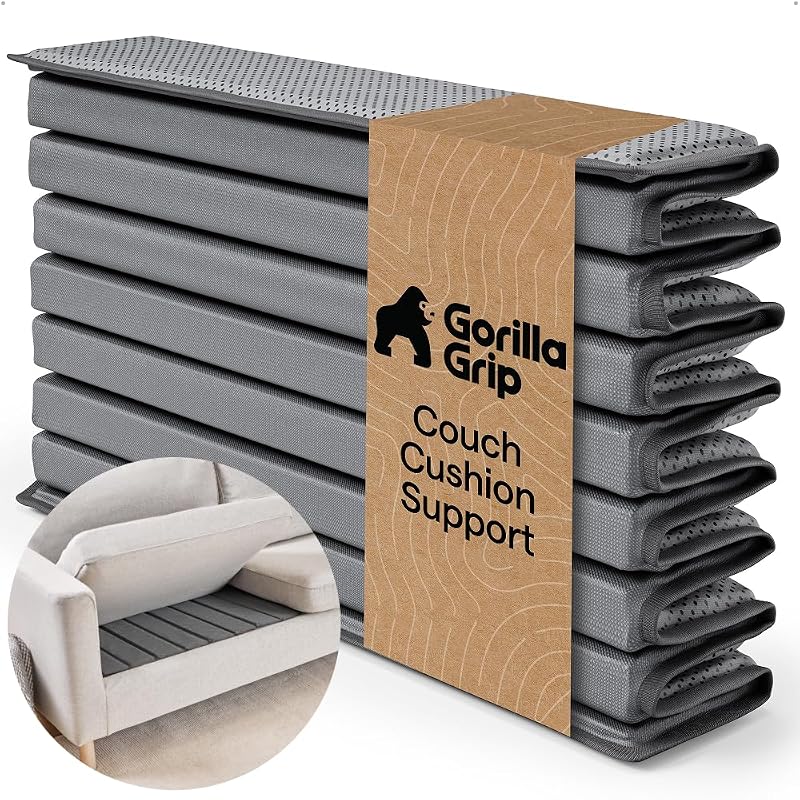 Gorilla Grip 24x96 in Grey Couch Cushion Support Board for Sagging Sofas - Ultra Durable 0.43 in Thick