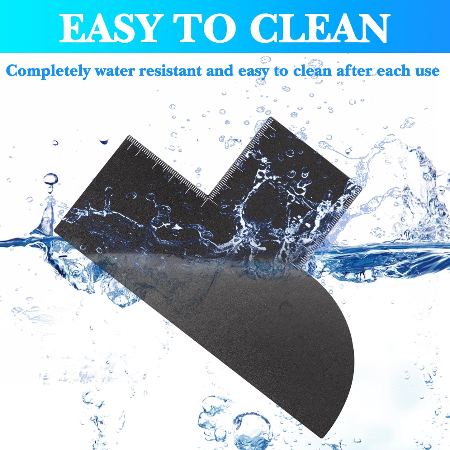 loghohu Enhancement Card for Barbers Hairline Shaping Tool Reusable Enhancement Card Precision Styling Easy to Clean for Men Grooming Home Professional Use (Black)