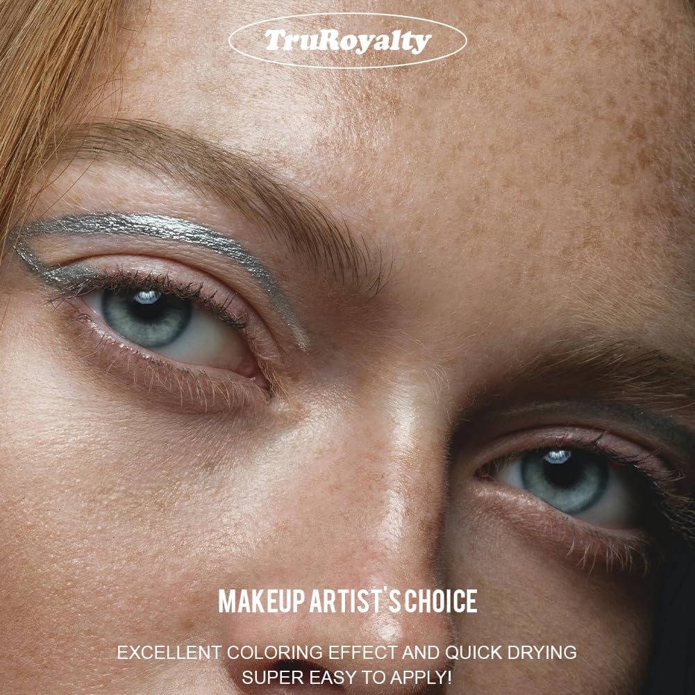 -Water Activated Eyeliner -Wet Liner Makeup - Smudge Proof Face Body Paint - Skin Safe & Child Friendly - “TruLuv” Red -10g/container