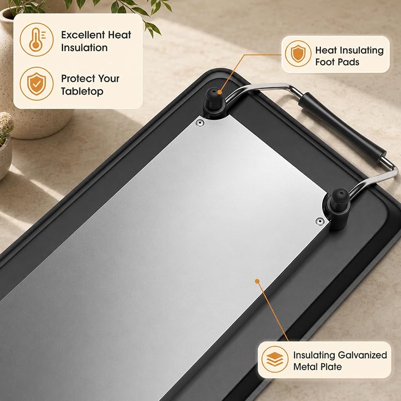 DORTALA 35" Extra Large Electric Griddle 2000W Nonstick Surface