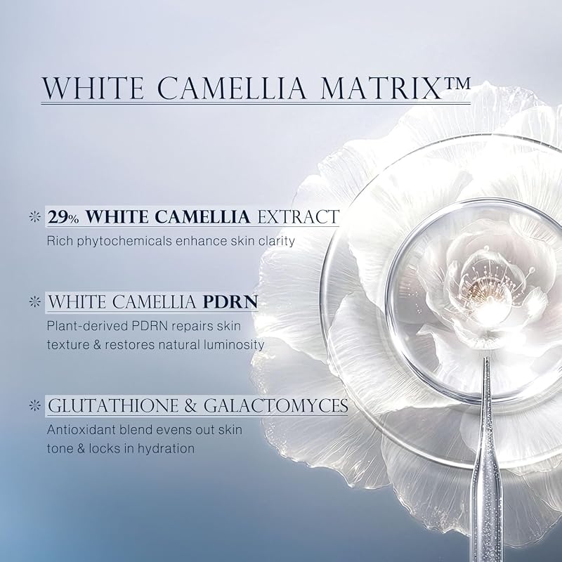White Camellia Glutathione Foam Cleanser 200ml – Gentle Eczema-Safe Facial Cleanser