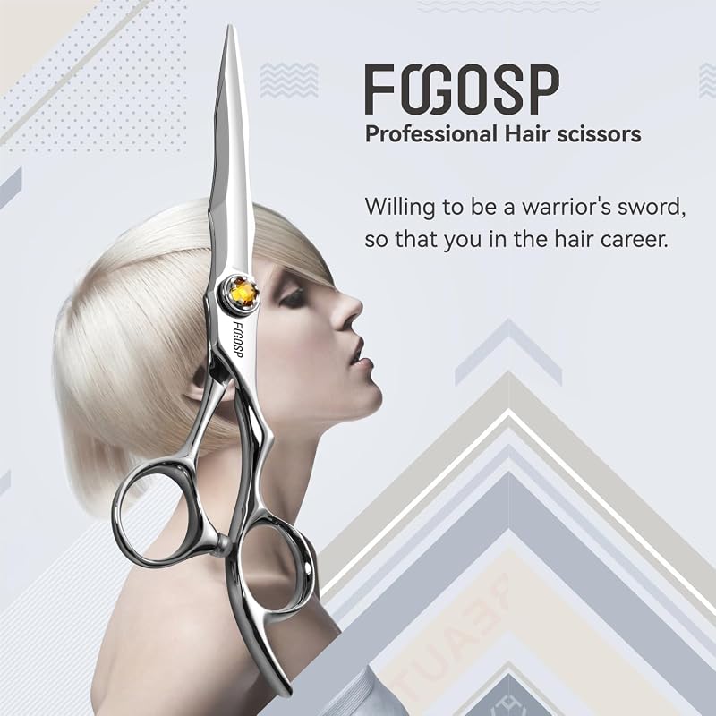 Professional Barber Scissors 6.5' Japan VG10 Fine Cutting Blades Hair