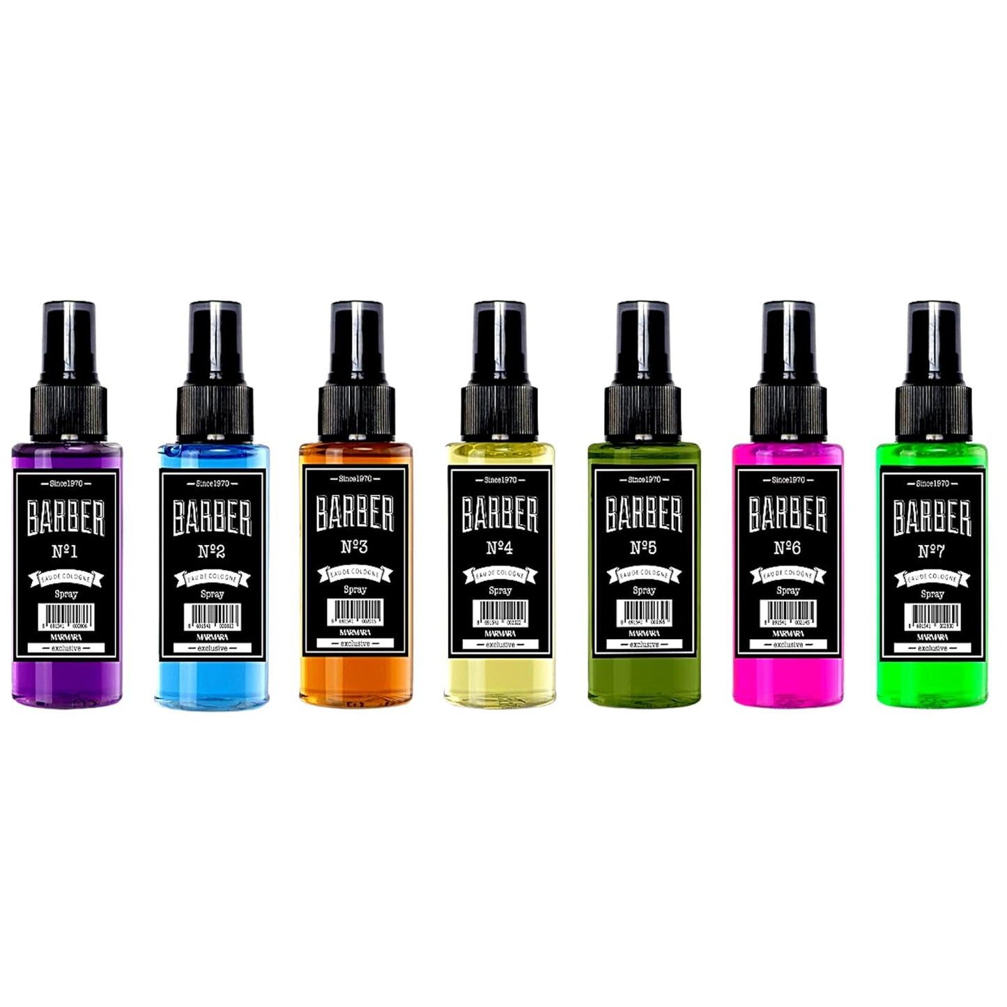 Travel Size Marmara Barber Cologne (50ml) - Ideal for Modern Barbers & Shaving Enthusiasts