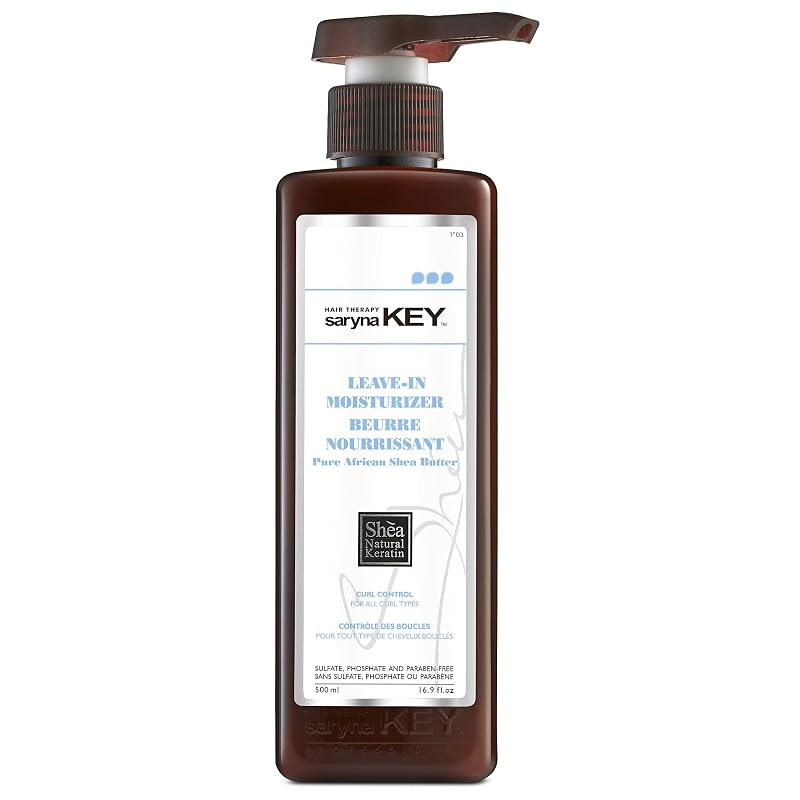 Saryna Key Curl Control Leave-In Moisturizer with Shea Butter - 10.14 Fl Oz (Pack of 1)