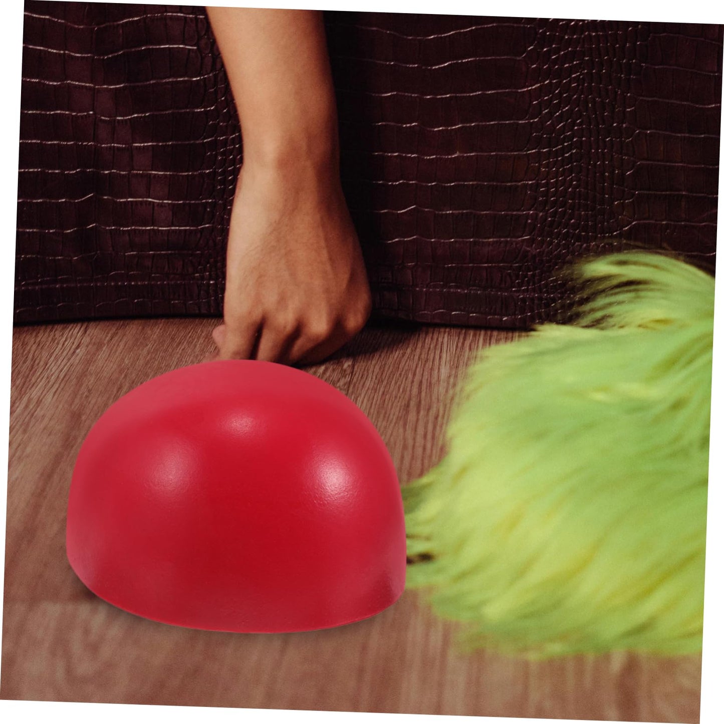 Happyyami Wig Head Mold Natural Hair Mannequin Head Head Mask Stand Mannequin Head for Hats Head for Wigs Black Mannequin Head Mannequin Heads for Wigs Braid Cap Plastic Red