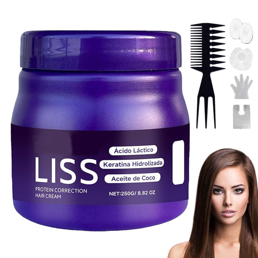 Lum-ino Liss Sin Formol, Hair Straightener Cream, Alisado Lum-inoliss Sin Formol, Frizz-Free, Long-Lasting, Hair Natural Silkiness for Women, Straightening Cream Smoothness for All Hair Types (1)