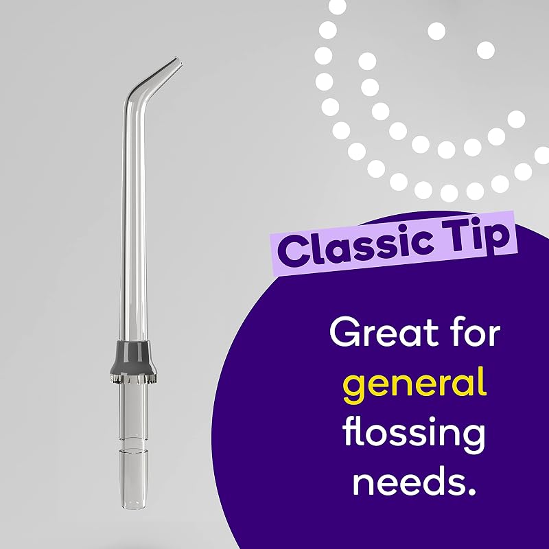 BURST Replacement Tips for Electric Water Flosser Combo 3 Pack - Variation: Combo