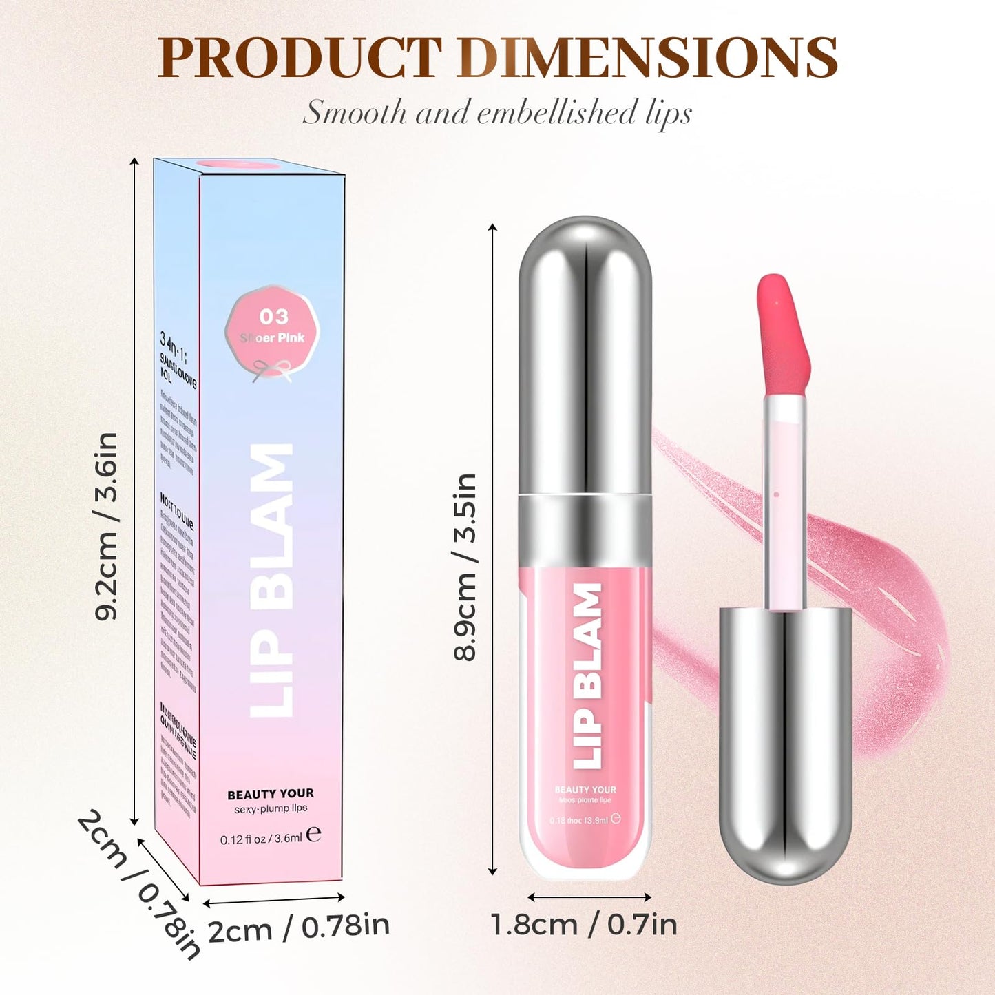 Seivble Lip Glaze Elixir Gloss, 2025 New Nourishing and Hydrating Lipgloss, Moisturizing Plumping Lip Gloss Lip Oil with High-shine Finish, Bunny Tongue, Non-Sticky (04# Black Cherry)