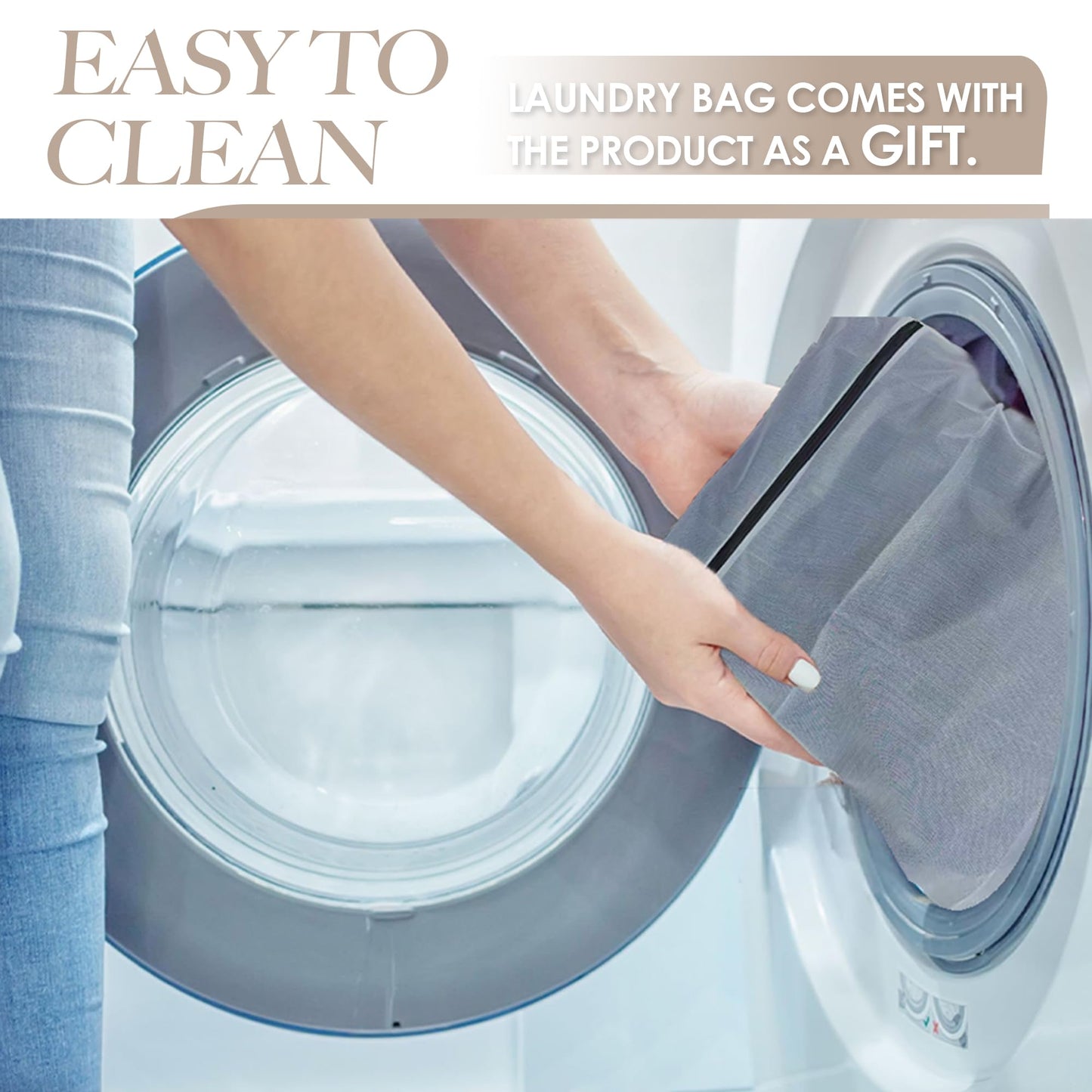 Joeyset Bath Pillow for Tub, 4D Air Mesh Breathable Fabric, Soft Supportive Bathtub Cushion for Head Neck Back, Ergonomic Spa Pillow with Strong Suction Cups, Quick-Drying, Machine Washable (Gray)