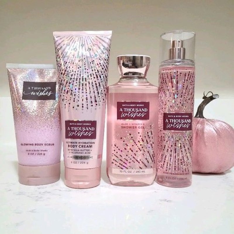 Bath & Body Works A Thousand Wishes Ultimate Hydration Body Cream, 8 Ounce