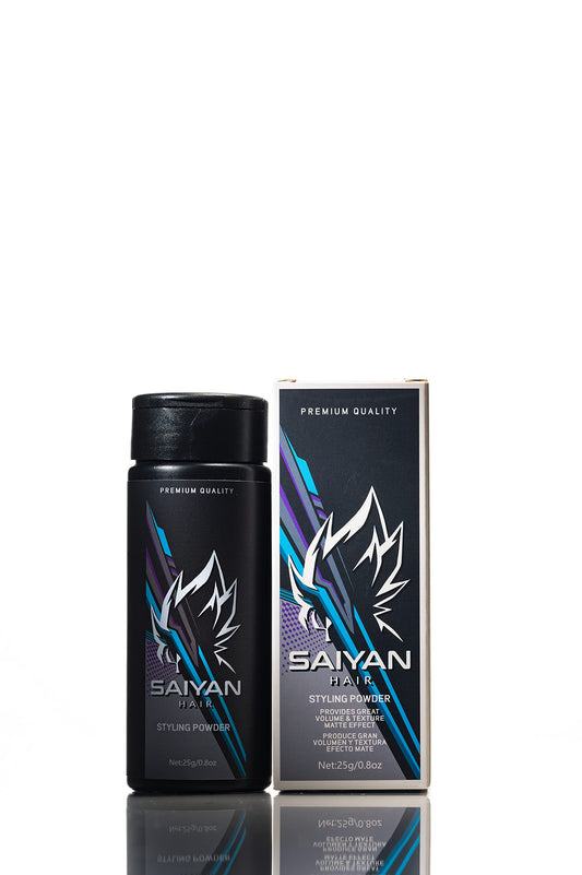 Saiyan Hair POWDER - For Volume, Styling and Texturizing (Matte Clear Finish, Unisex, Medium Hold)