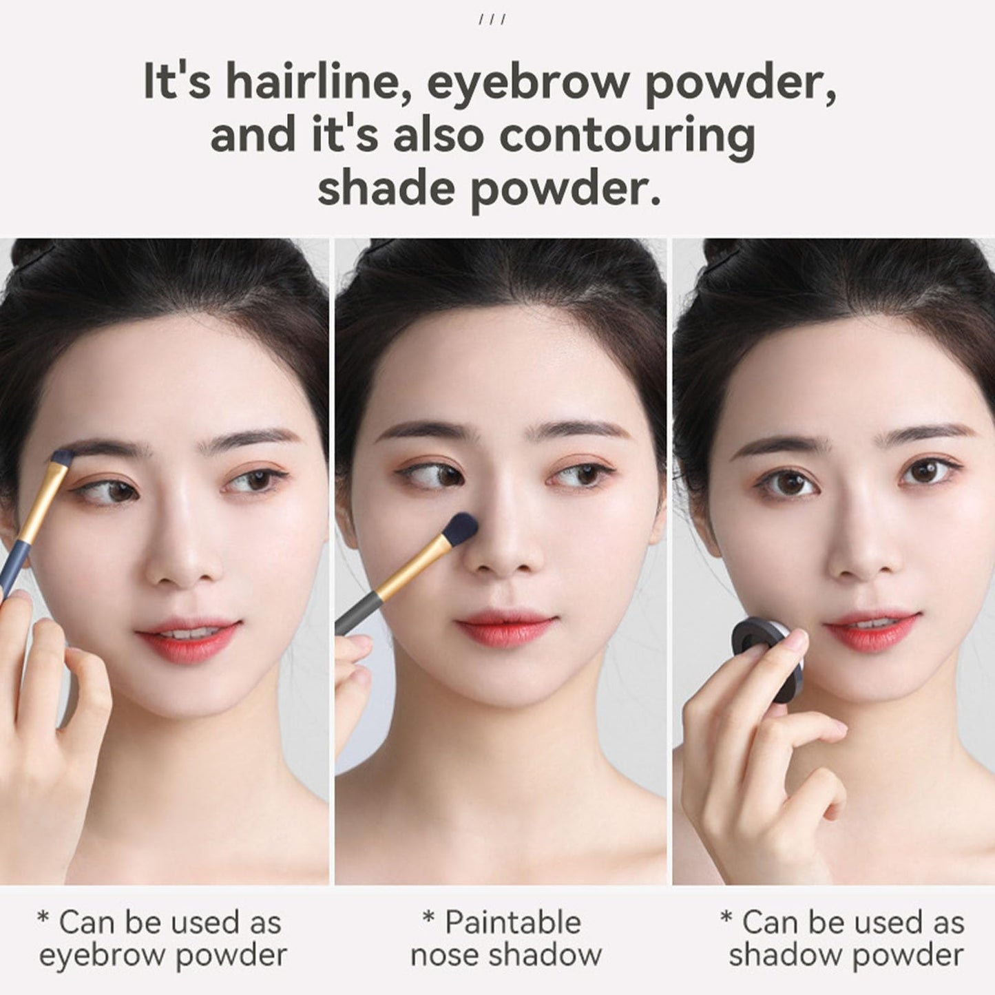 Nivaro Polvo Capilar, Nivaro Polvo Densificador Instantáneo, Nivaro Hair Cover up Powder, Instant Hair Powder, Instant Volume & Scalp Coverage for Thinning Hair (#03 White, Unisex)