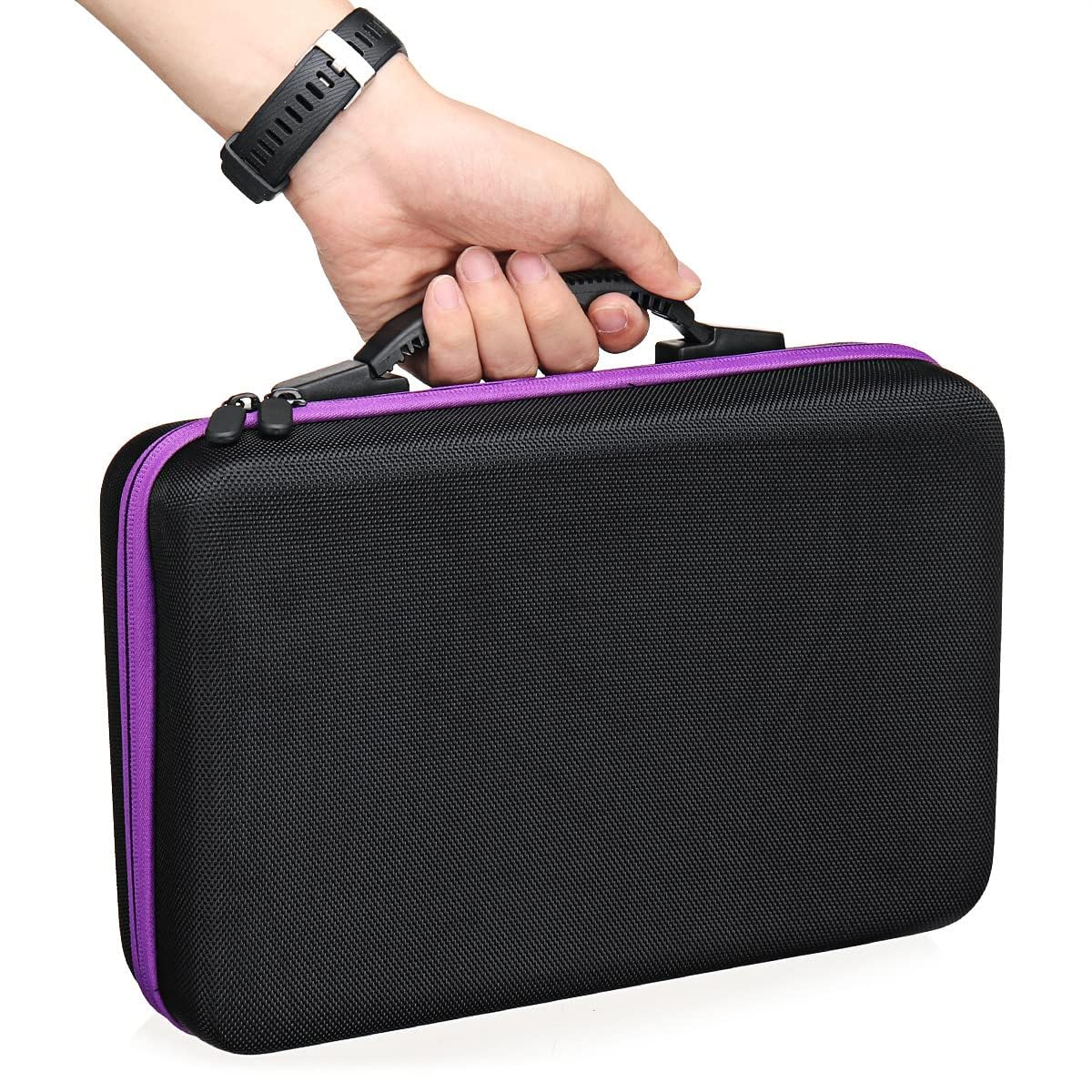 Essential Oil Storage Organizer,60 Bottle Essential Oils Case, Essential Oils Holders Organizer Essential Oil Bag Holds 5-15ml Oils Bottle,Compatible with do Terra,Young Living,Vallejo,Army Painter