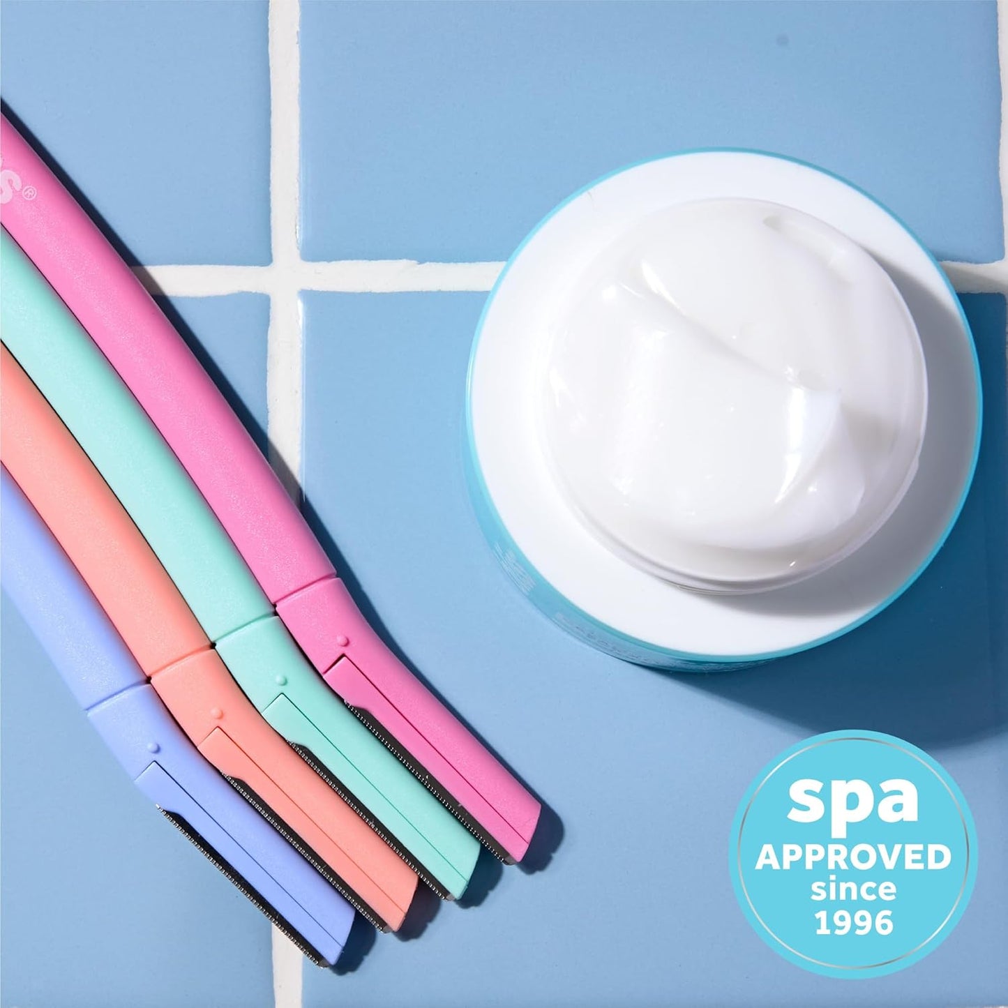 Bliss Dermaplaning Tools 2-Pack | Stainless Steel Facial Exfoliator & Eyebrow Razor