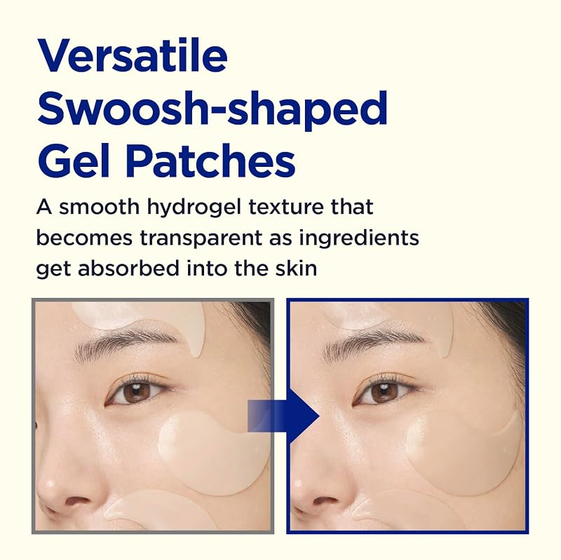 Vitamin C TECA Blemish Under Eye Gel Patches, 60 Count