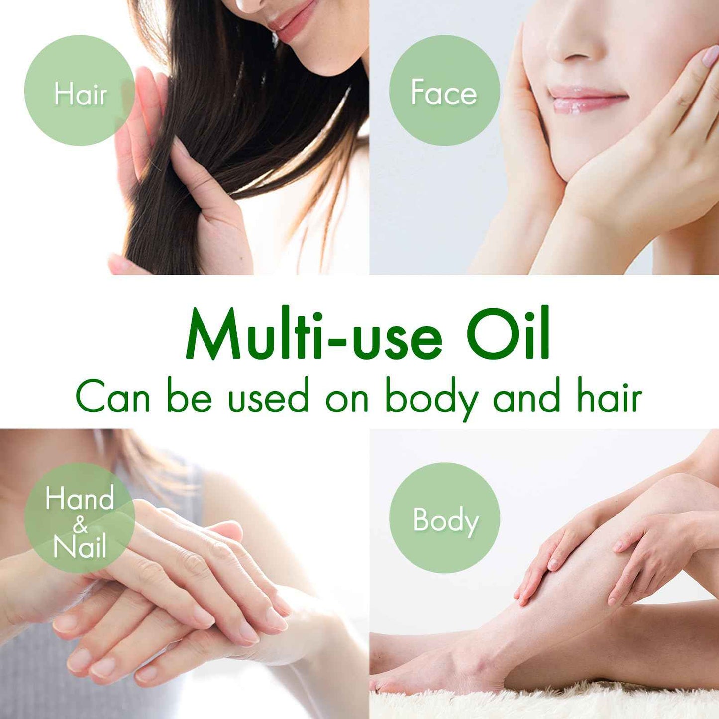 Oshima Tsubaki Camellia seed Oil - English Packaging for US - 100% Pure and Natural, Plant-Based, Single-Ingredient, Moisturizing for Hair, Face, Skin, and Nails, Japanese Beauty - 2.03 fl oz (60ml)