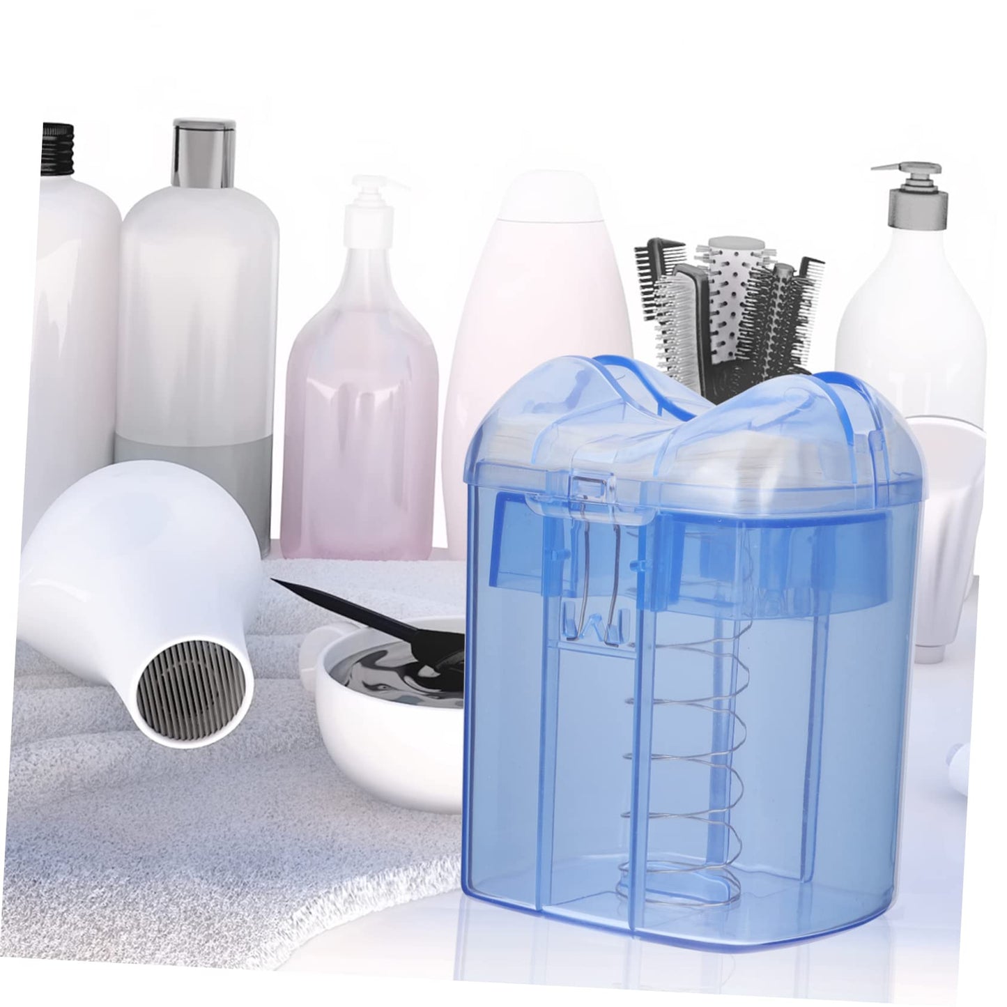 HOOTNEE Hair Salon Supplies Perm Paper Box Tissue Dispenser Easy Accessible Hair Dyeing Paper Organizer