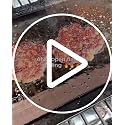 Made In Stainless Steel Grill Press with Removable Leather Handle Cover for Perfect Searing