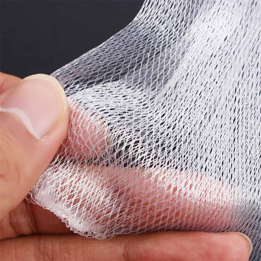 Leadigol 10PCS Face Cleansing Foaming Nets, Mesh Soap Pouch, Bubble Foam Double Layer Net Soap Sack Saver Pouch, White Pouch with Drawstring, Drawstring Holder Bags