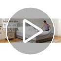PERLECARE Twin Mattress Topper 4 Inch Dual Layer Cooling Gel Memory Foam - Deep Pocket