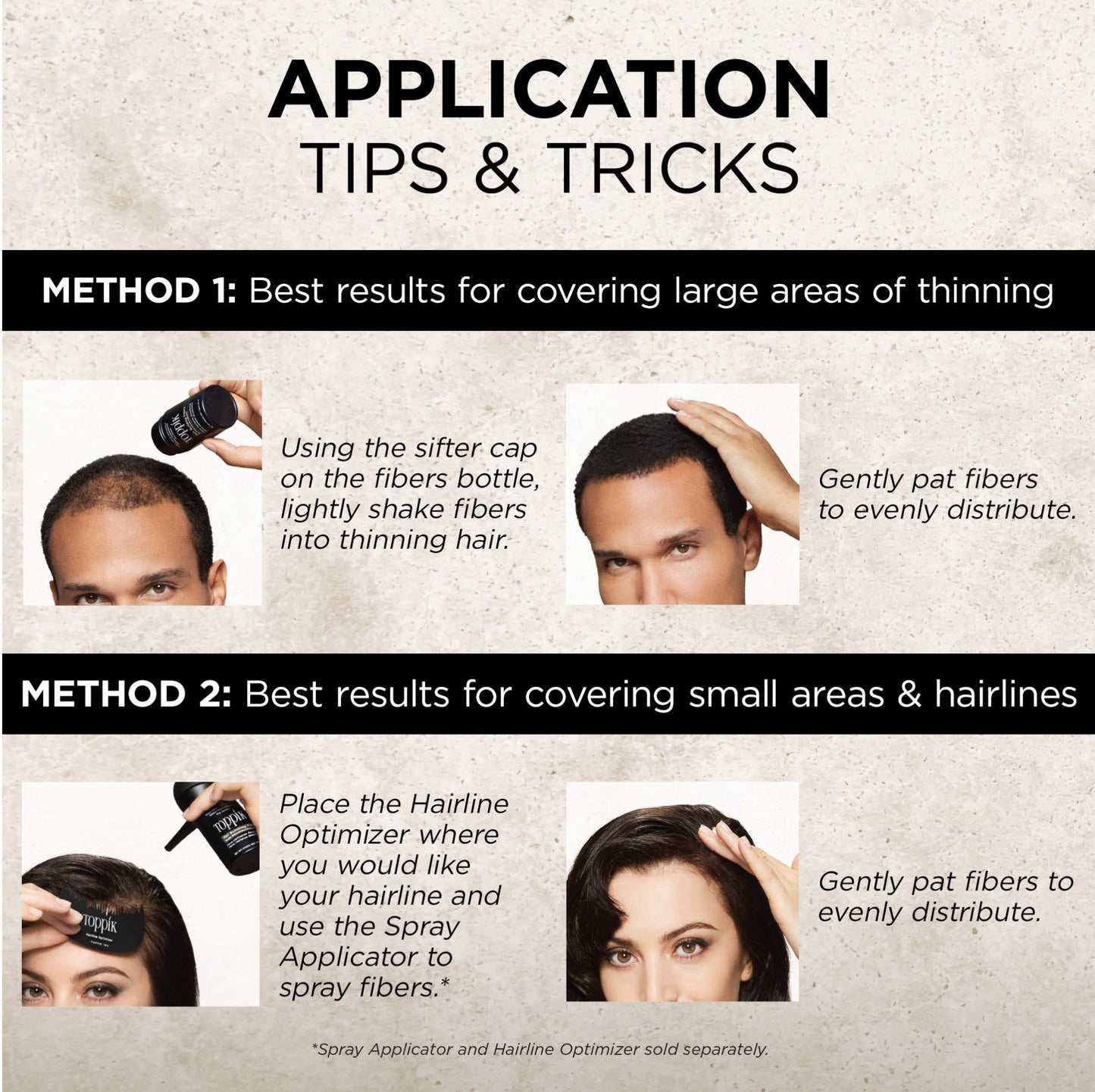 Toppik Hair Building Fibers, Black, 55g Fill In Fine or Thinning Hair, Instantly Thicker, Fuller Looking, 9 Shades for Men & Women, Keratin Protein Formula