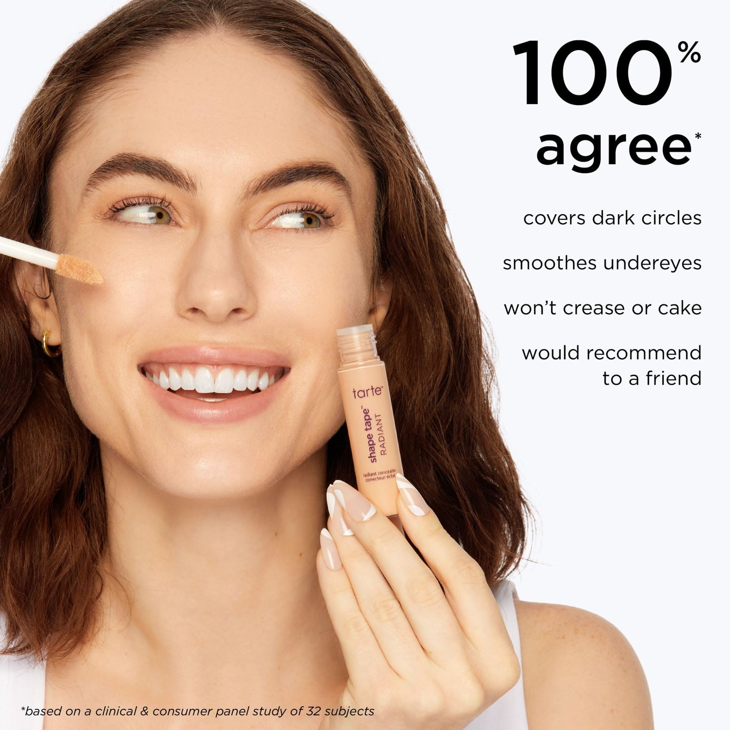 tarte shape tape radiant medium coverage concealer - 29N light-medium (light to medium skin with a balance of warm & cool undertones) - full size