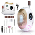 Electric Nail Clipper & File with LED UV Gel Curing USB-C Rechargeable