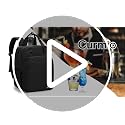 Bartender Backpack with Padded Compartments for Bar Tools Set