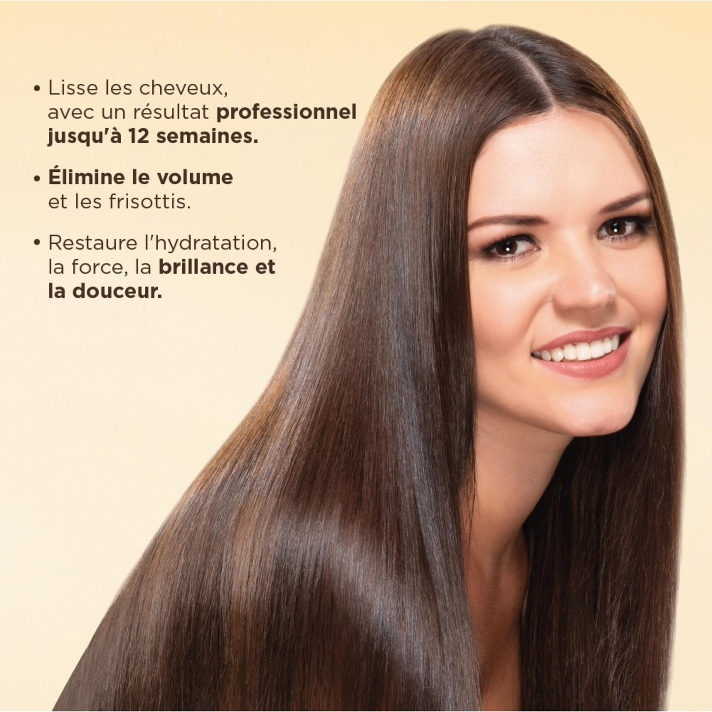 Kativa Brazilian Keratin Straightening Treatment at Home with Hyaluronic Acid and Premium Serum | Keratin