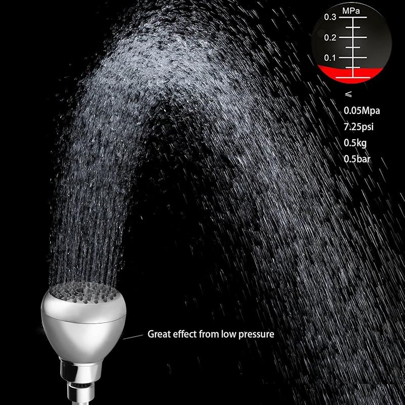 10 Pack High Pressure Shower Head Chrome Version - Universal Replacement