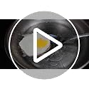 IUDER 12-Inch Titanium Frying Pan with Lid, Coating-Free, Hammered Surface