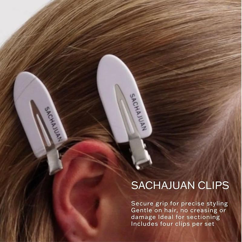Secure Grip Hair Clips Set of 4 – Professional Styling & Sectioning Clamps