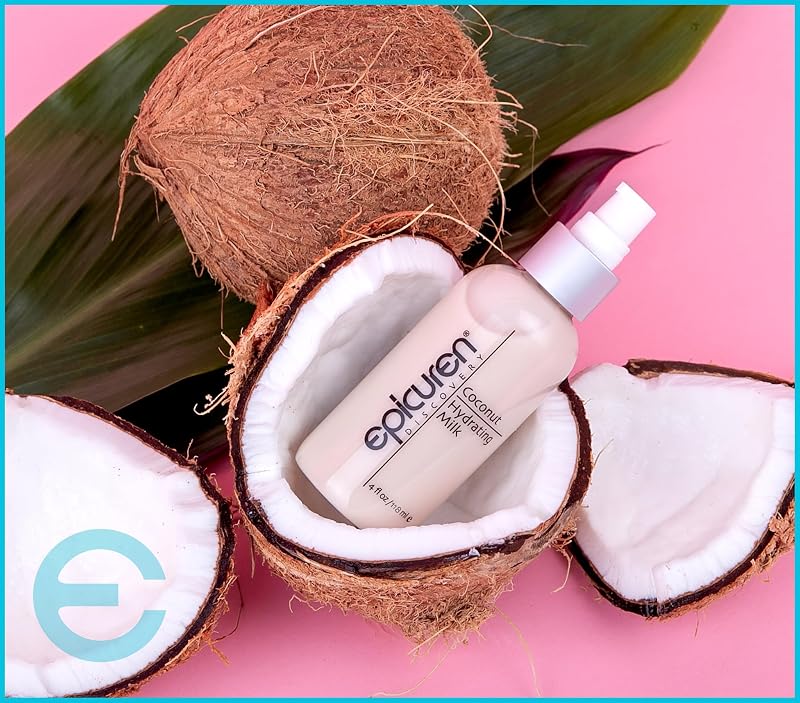Coconut Hydrating Body Oil for Hair & Skin - Epicuren Discovery 4 oz