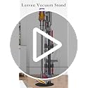 Lasvea Iron-Round Vacuum Stand Compatible with Dyson V7 V15 & Gen5 - Metal Storage Dock & Organizer